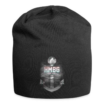 HAMBOURG - Bonnet en jersey - noir - Devant