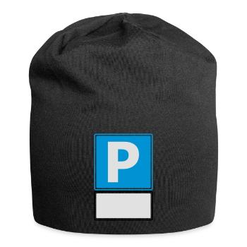 parken parkplatz - Jersey-Beanie - Schwarz - Vorne
