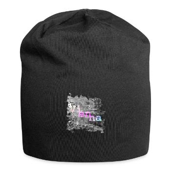 Wien - Jersey-Beanie - Schwarz - Vorne