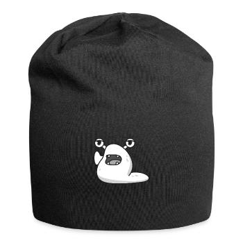 Snail monster halloween gift comic funny - Jersey Beanie - black - Front