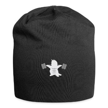 WEIGHTKEEPER CAT FUNNY T-SHIRT IDÉE CADEAU - Bonnet en jersey - noir - Devant