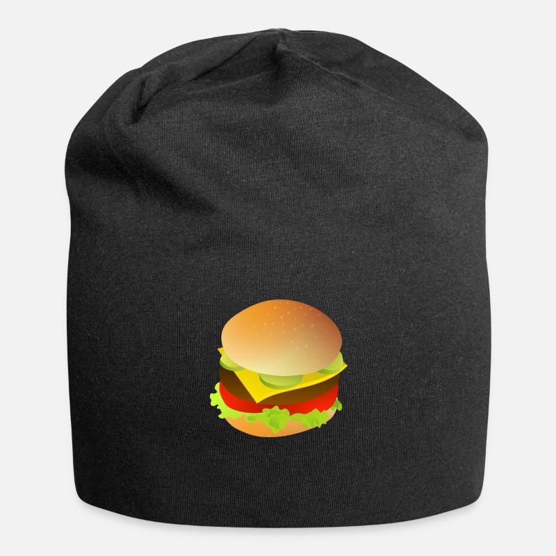 Burger - Jersey Beanie - black