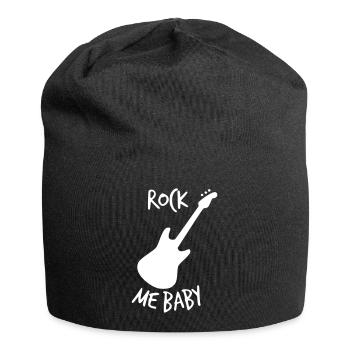 ROCK ME BABY - Jersey-Beanie - Schwarz - Vorne