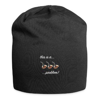 Sherlock Holmes - This is a 3-Pipe Problem - Jersey Beanie - black - Front