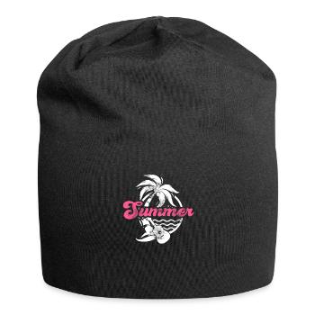 Été - Bonnet en jersey - noir - Devant