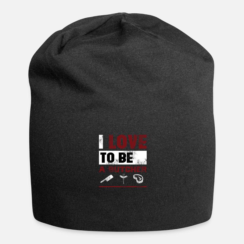 boucher - Bonnet en jersey - noir