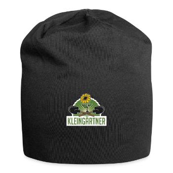 Gardener garden gardener allotment gift - Jersey Beanie - black - Front