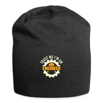 Ingenieur Ingenieurwesen Elektrotechniker Spruch - Jersey-Beanie - Schwarz - Vorne