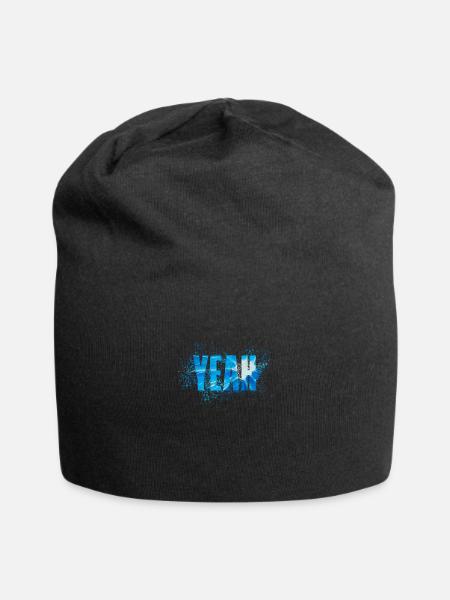 Yeah - Jersey-Beanie - Schwarz