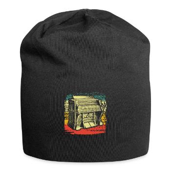 Organiste - Bonnet en jersey - noir - Devant