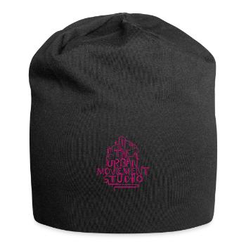 rose 2 - Bonnet en jersey - noir - Devant