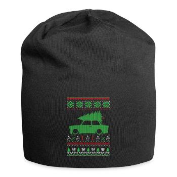 Christmas Ugly Sweater - Jersey Beanie - black - Front