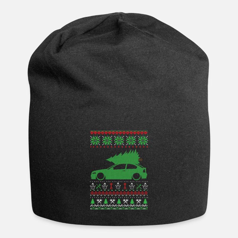 Christmas Ugly Sweater - Jersey-Beanie - Schwarz