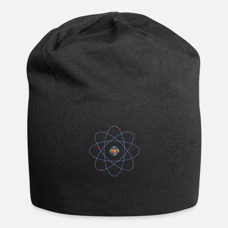 atom - Jersey Beanie - black