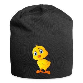 cute-chicken, sweet chicken - Jersey Beanie - black - Front