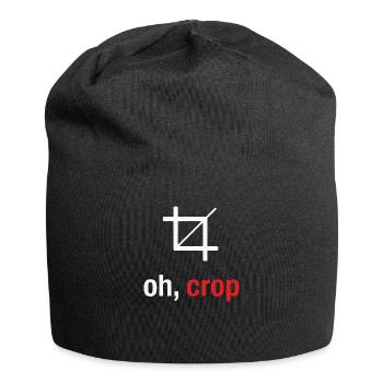 photographer - Jersey Beanie - black - Front