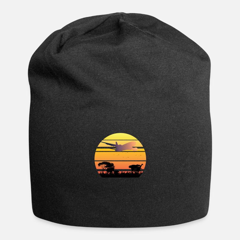 Savanne travel - Jersey-Beanie - Schwarz