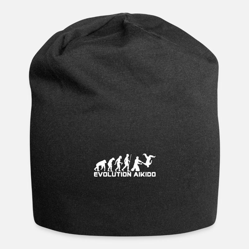 EVOLUTION AIKIDO - Bonnet en jersey - noir