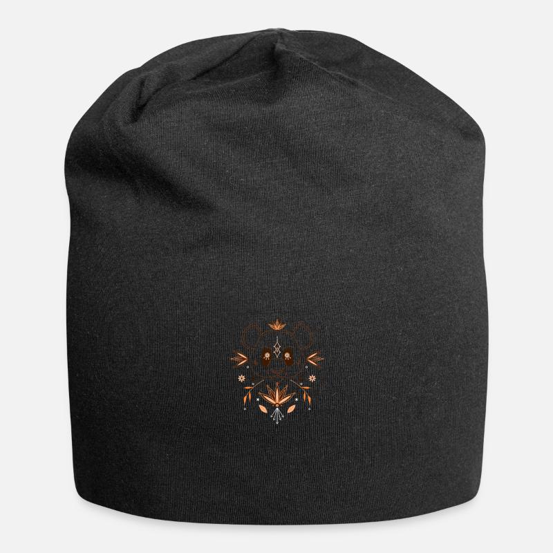 panda - Bonnet en jersey - noir