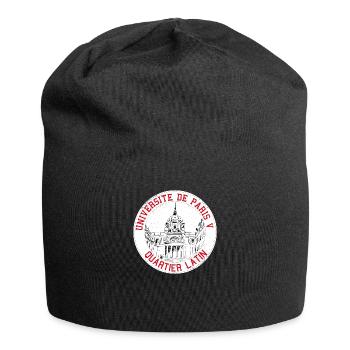 Université De Paris 5 - Bonnet en jersey - noir - Devant
