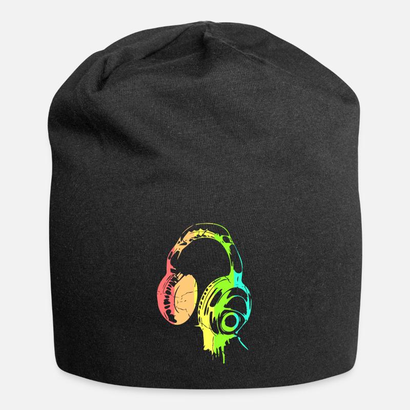 Musique d'amour - Bonnet en jersey - noir