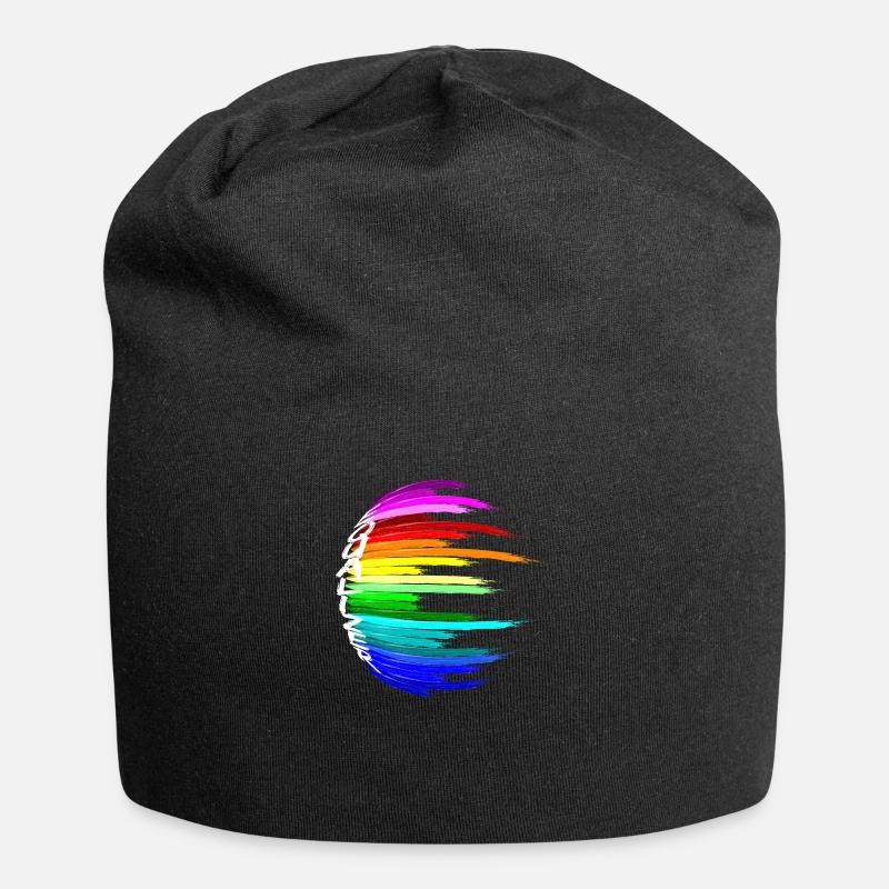 hardstyle equalizer - Jersey Beanie - black