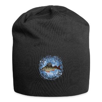 I like fish - Jersey Beanie - black - Front