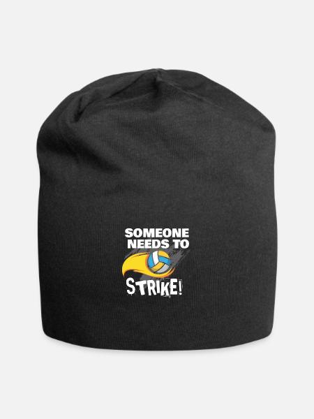 Volley-ball - Bonnet en jersey - noir