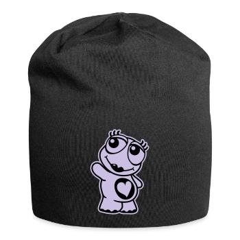 Turtle - Jersey-Beanie - Schwarz - Vorne