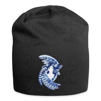 Blue Angel - Jersey Beanie - black - Front