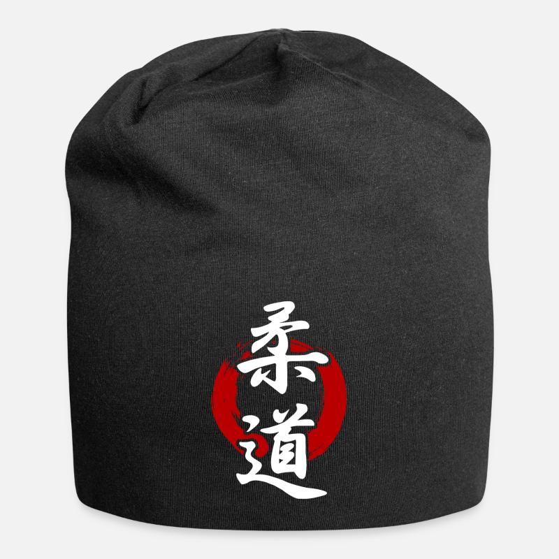 Enso Judo - Bonnet en jersey - noir
