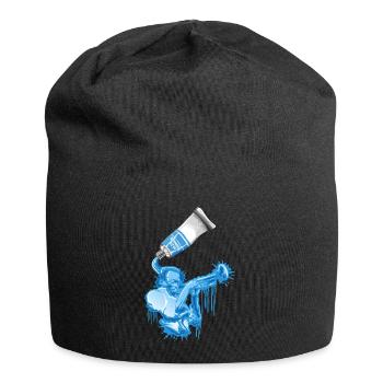 Jazz tube - Jersey-Beanie - Schwarz - Vorne