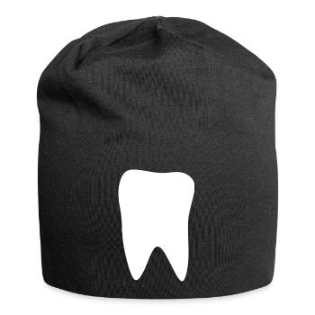 Dent Dents, Dents, Dentiste - Bonnet en jersey - noir - Devant