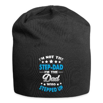 Step Dad - Jersey Beanie - black - Front