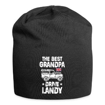 The Best Grandpa Drive Landy - Bonnet en jersey - noir - Devant