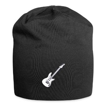 Guitarist - Guitar - Jersey Beanie - black - Front