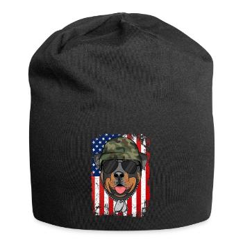 ROTTWEILER - Bonnet en jersey - noir - Devant