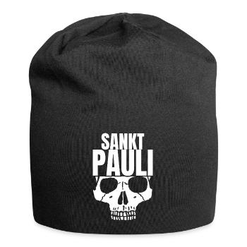 St Pauli. Éventail St pauli Éventail Paulianer Hamburger - Bonnet en jersey - noir - Devant