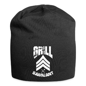 Grill Sergeant - Barbecue King BBQ Nature Grilling - Bonnet en jersey - noir - Devant