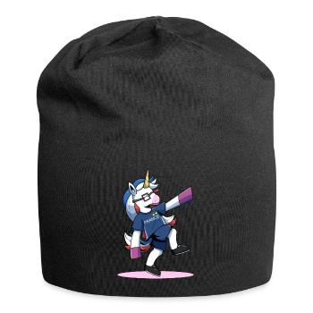 Licorne supporter équipe de france coupe du monde - Bonnet en jersey - noir - Devant