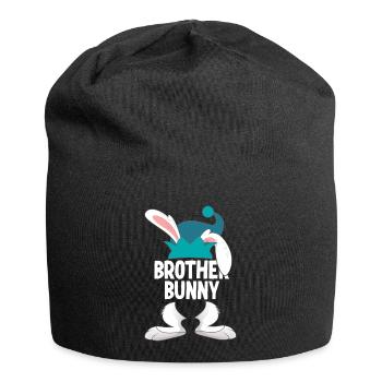 Brother Easter Happy Easter - Jersey Beanie - black - Front