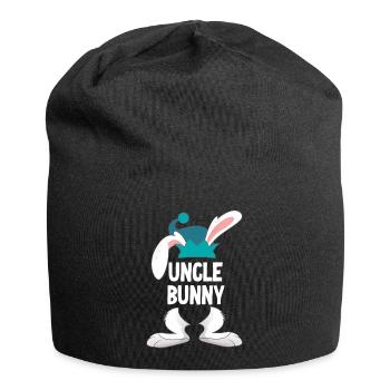 Uncle Easter Happy Easter - Jersey Beanie - black - Front