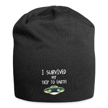 Alien Geschenk Außerirdische Ufo Area 51 Sci-fi - Jersey-Beanie - Schwarz - Vorne