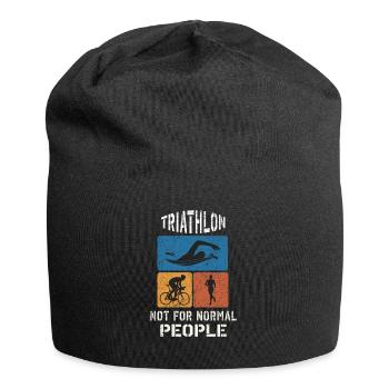 Triathlon not for normal people - Jersey Beanie - black - Front