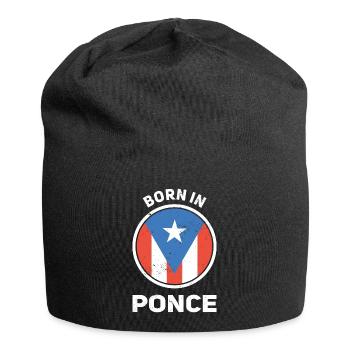 Porto Rico - Bonnet en jersey - noir - Devant