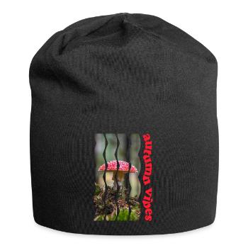 automne 61 tue-mouche - Bonnet en jersey - noir - Devant