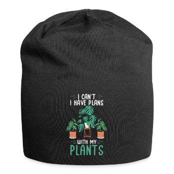Plant - Jersey Beanie - black - Front