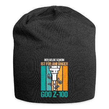 Zerspaner Fräser - Jersey-Beanie - Schwarz - Vorne