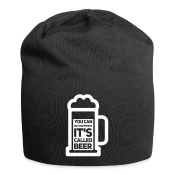 Beer drinker Beer lovers Beer brewers gift idea - Jersey Beanie - black - Front