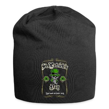 St Patrick Day Dead Inside but fellin'lucky - Bonnet en jersey - noir - Devant